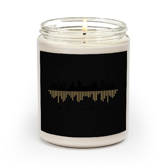 Atlanta City Sound Waves Scented Candles