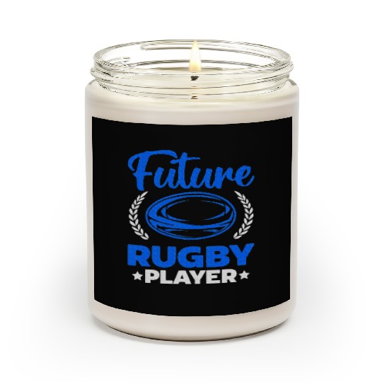 Future Rugby Player Newborn Rugby Baby Scented Candles