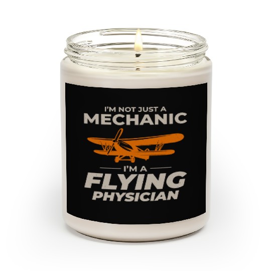 Aircraft Mechanic Aviation Maintenance Technician Scented Candles