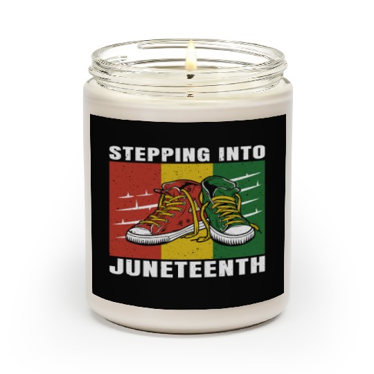 Stepping Into Juneteenth 2024 Afro American Scented Candles