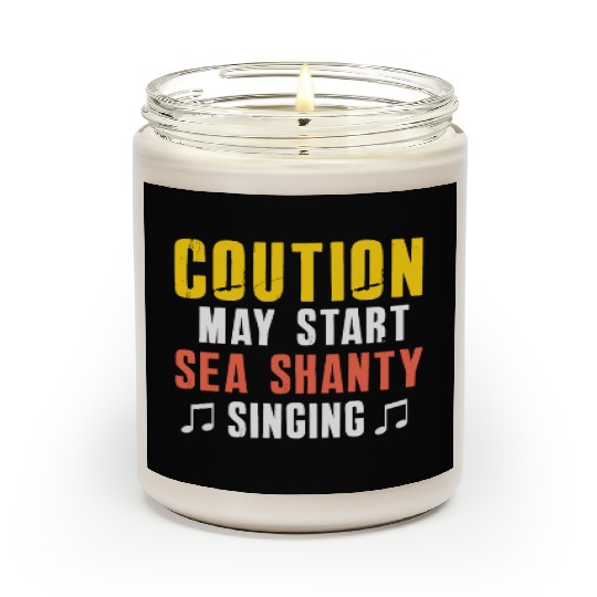 Sailor Meme Pirate Ship Ocean Sailing Scented Candles