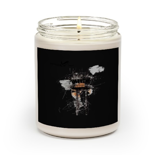 American Flag US, air traffic controller Scented Candles