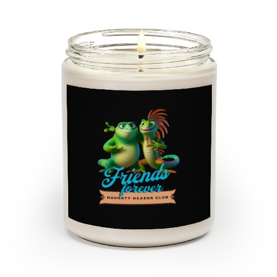 lizard friends Scented Candles