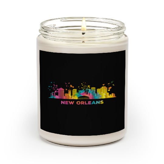 New Orleanian Skyline New Orleans Scented Candles