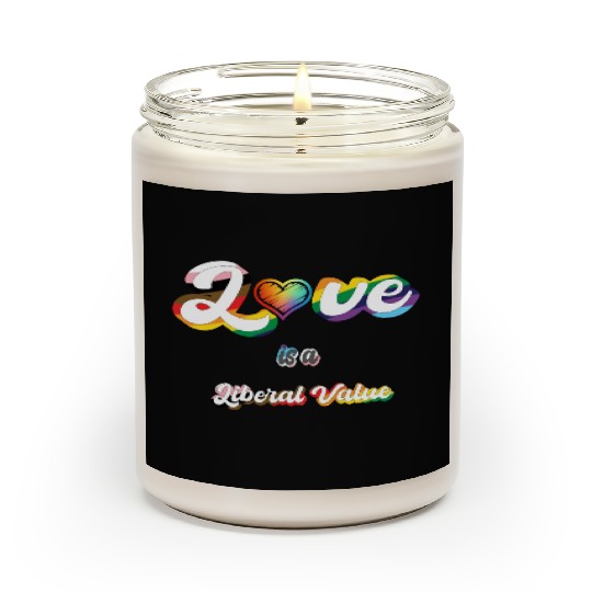 Love is Liberal Value Scented Candles