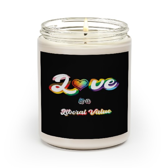 Love is Liberal Value Scented Candles