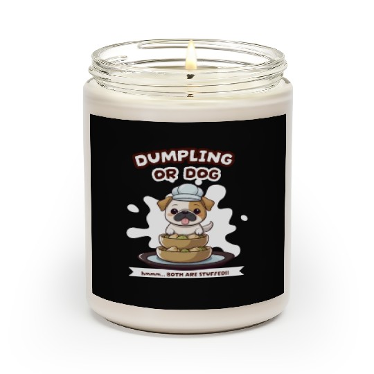 Dumpling or Dog Scented Candles