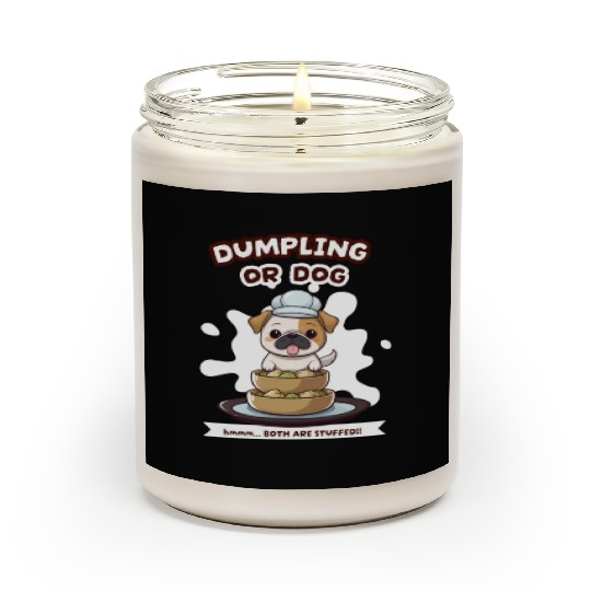 Dumpling or Dog Scented Candles