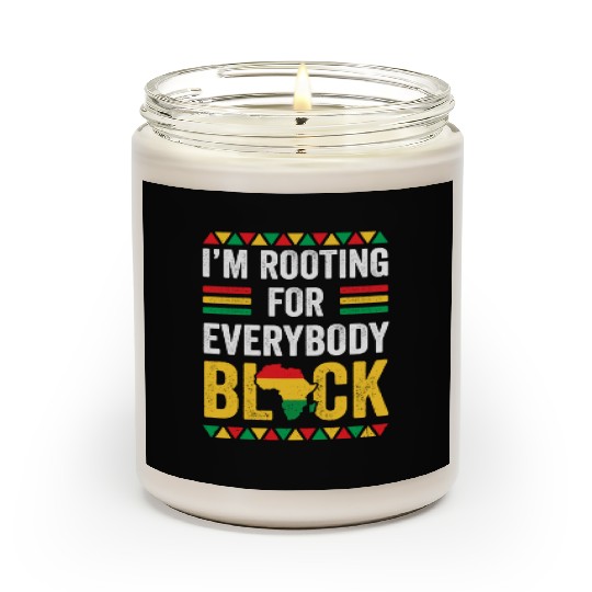 Everybody Black Gift Afro American Scented Candles