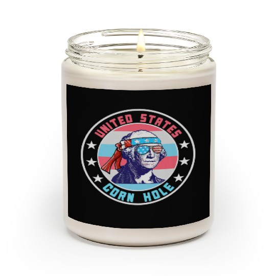 July Cornhole Apparel Clothing Premium Scented Candles