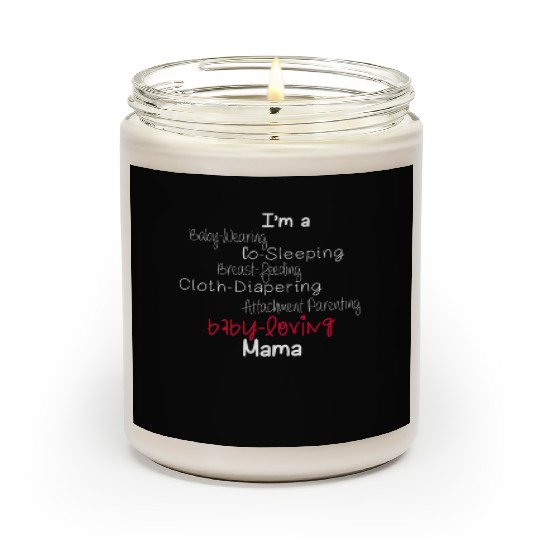 Im Werewolf Halloween Clothing Scented Candles