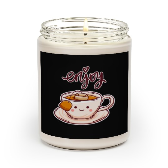 Embrace the Joy of Tea with Our Collection Scented Candles