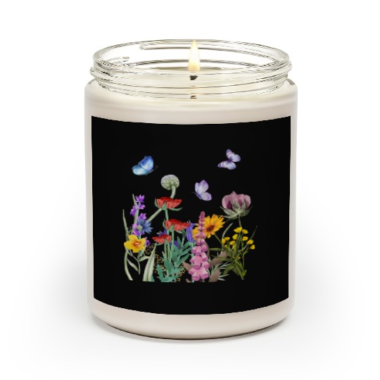 Wild flowers garden Scented Candles
