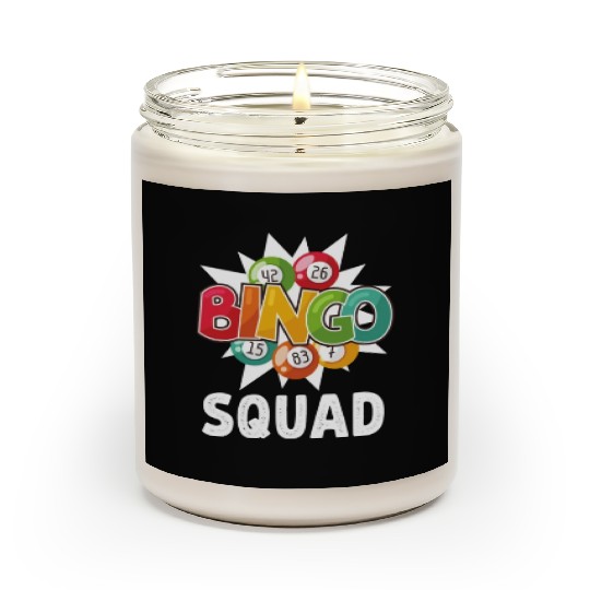Bingo Squad Scented Candles