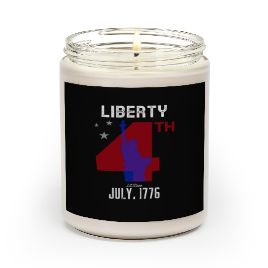Liberty Been Lit Since July, 1776 4th of July Scented Candles