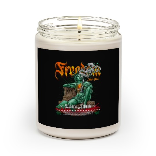 statue of liberty smoking #2 Scented Candles