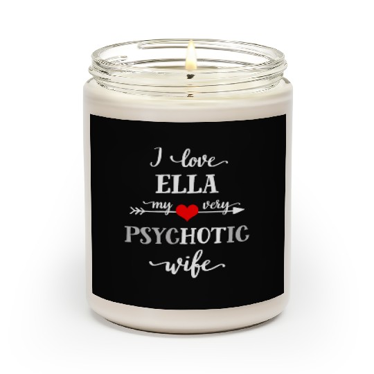 Funny Wife Scented Candles, I Love My Very Psychotic Wife