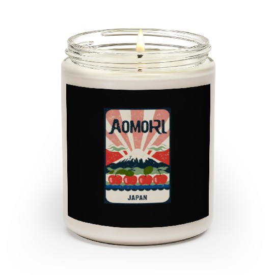 Aomori Harvest: Delicious Apples Scented Candles