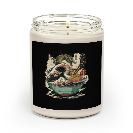 The Great Dragon Ramen off Kanagawa Scented Candles