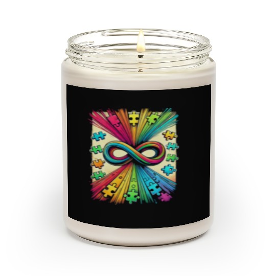 Spectrum Explosion Scented Candles