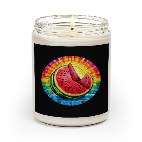 LGBTQ Melon Scented Candles