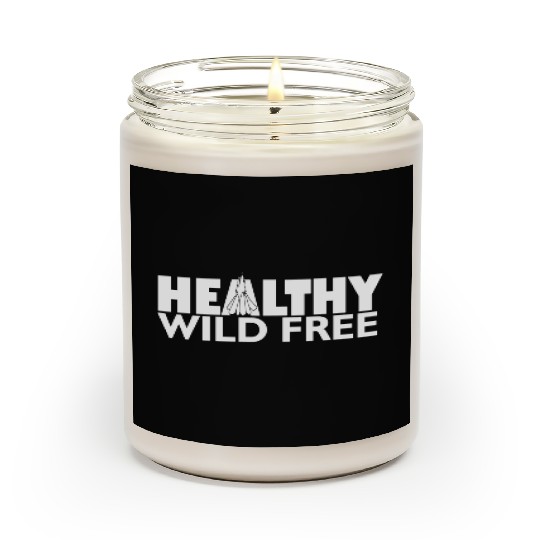 Healthy Wild Free - White Scented Candles