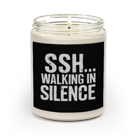 Ssh Walking In Silence Trend Silent Walking Scented Candles