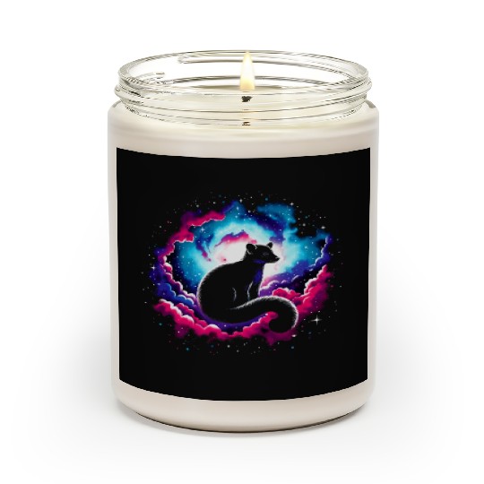 Cool Platypus Galaxy Space Art Scented Candles