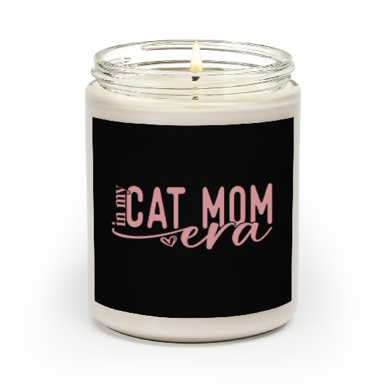 In My Cat Mom Era Pet Lover Scented Candles