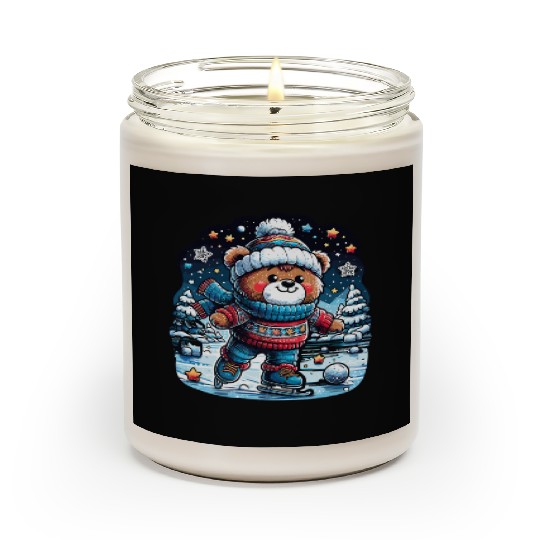 Dad Making Fathers Day Scented Candles