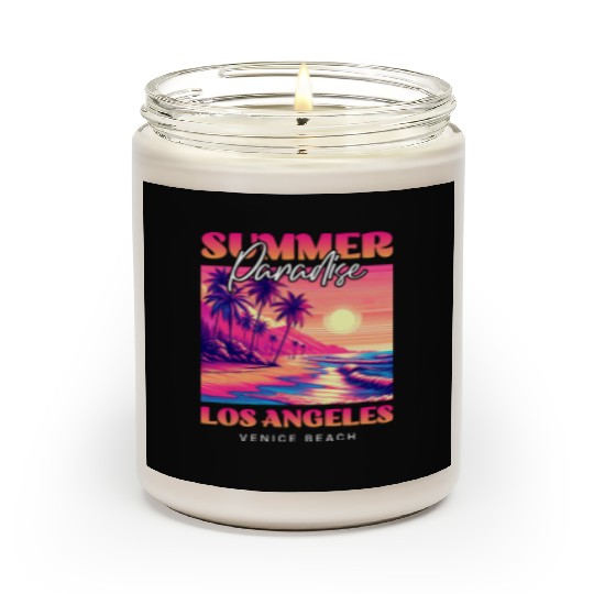 Summer Paradise Los Angeles Venice Beach Scented Candles