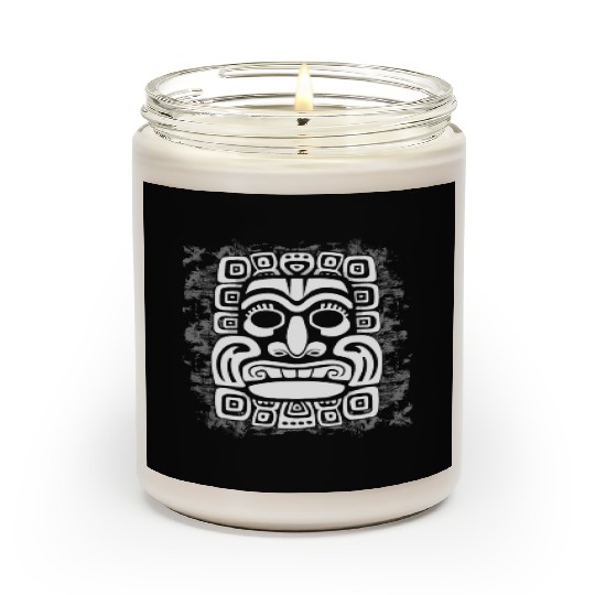 Maya God Mayan Mythology Kauil Mask Scented Candles