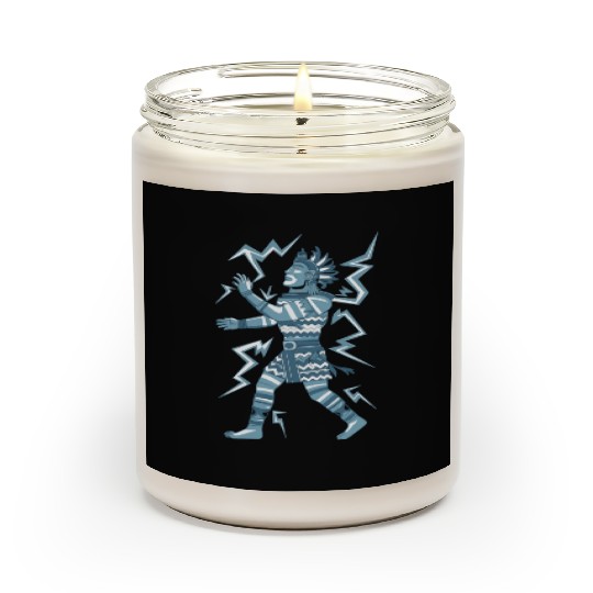 Maya God Mayan Mythology Kauil Lightning Warrior Scented Candles