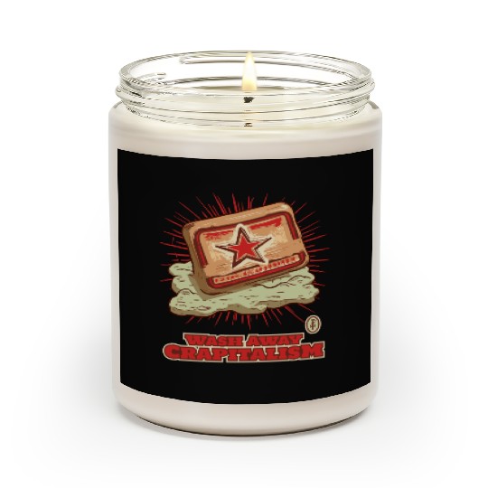 Wash Away Crapitalism with Communist Soap Scented Candles
