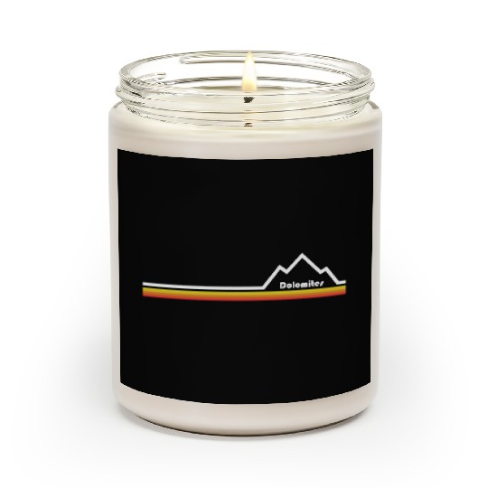Dolomites Italy Scented Candles