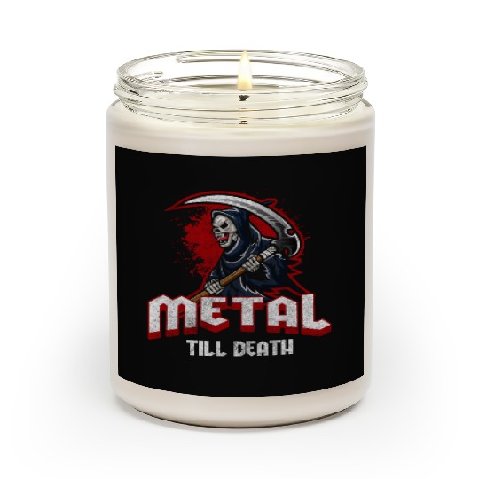 Metal Hard Rock Festival Metalcore Scented Candles