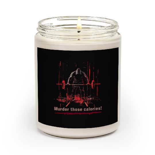 Minimalistic Gym Lover Oversized Scented Candles – Killer