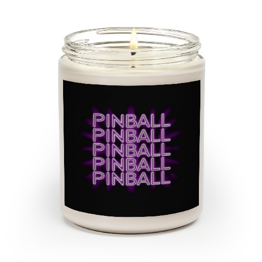 Pinball Purple Neon Scented Candles