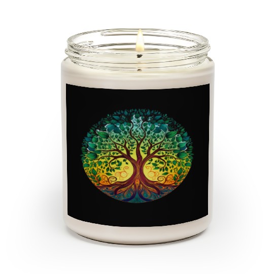 Tree of life, clothing, general items,Tree of Life Scented Candles