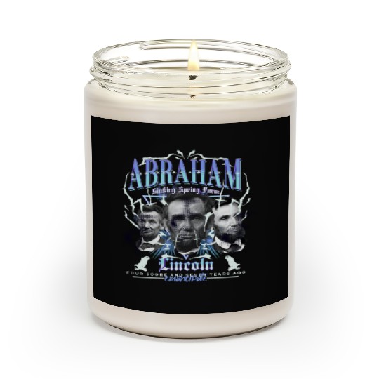 History Bootleg Abraham Lincoln Bootleg Retro Rap Scented Candles