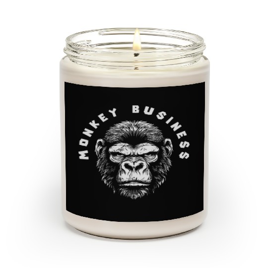 Monkey Business Gorilla Scented Candles