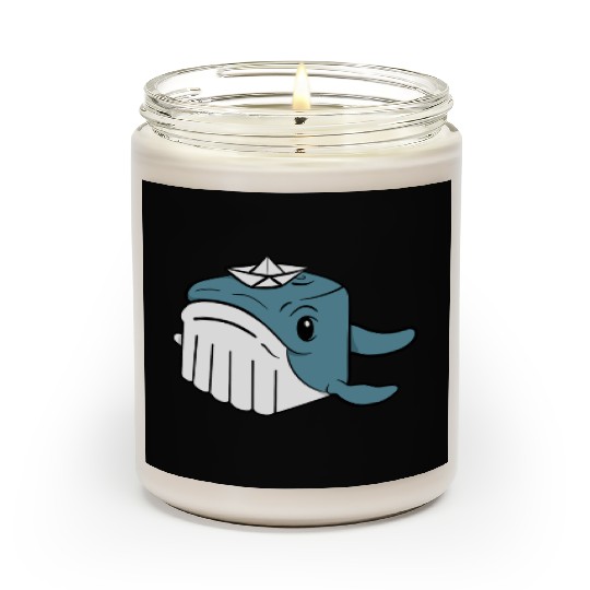 whale orca Scented Candles