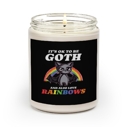 Goth Rock Satan Unicorn Festivals Death Metal Scented Candles