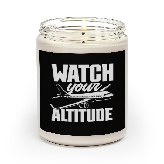 Pilot Pilots Gift Saying Scented Candles