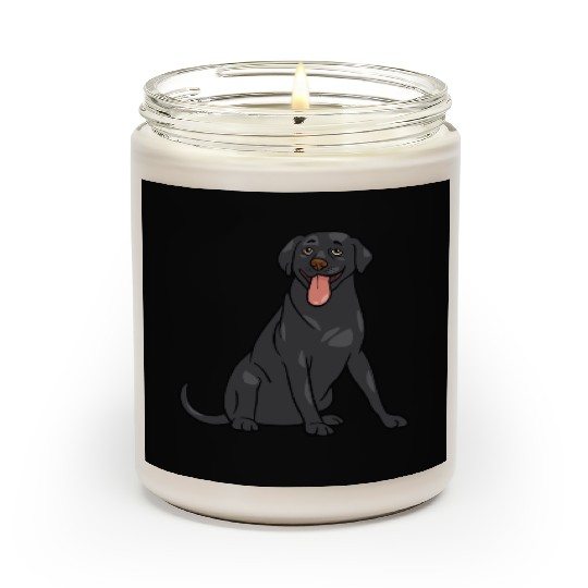 Dog - Black Lab Scented Candles