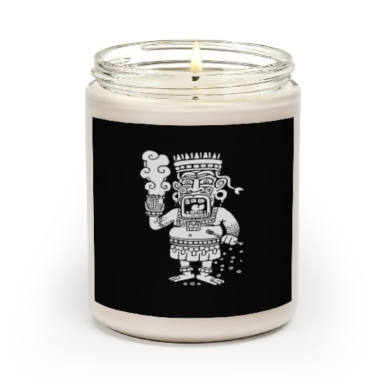 Maya God Mayan Mythology Buluc Chabtan Scented Candles