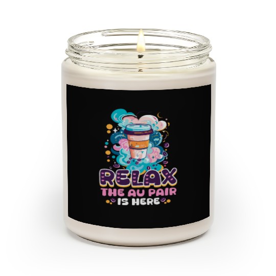 Au Pair Relax, The Au Pair Is Here Scented Candles