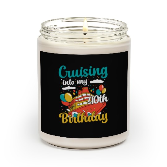 Cruising Into My 40th Birthday Cruise Vacation Scented Candles