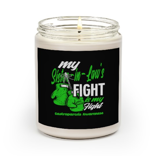 My Sister-in-Law's Fight Gastroparesis Awareness Scented Candles