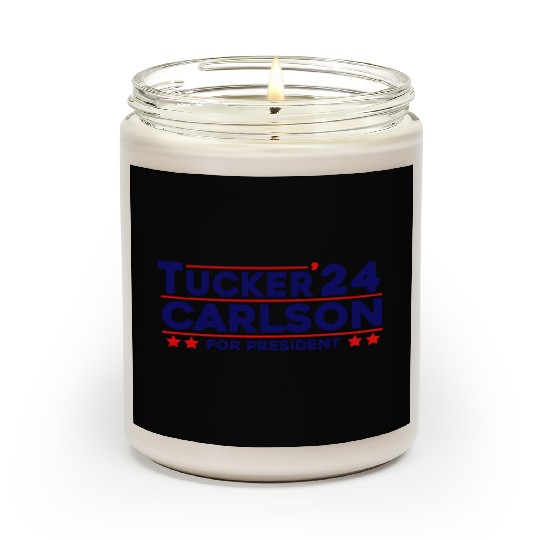 Tucker Carlson 2024 For President Scented Candles